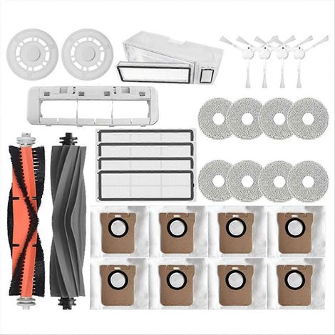Staubbeutel + Seitenbürste + HEPA-Filter für die Roboter L10S Ultra und L10S Pro, komplettes Wartungsset, kompatibel mit der automatischen Reinigung, langlebige Ersatzteile, einfach austauschbares Zub (1/5)