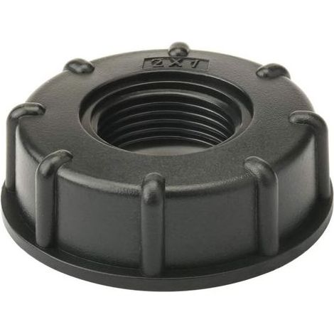 Raccord et autre accessoire pour cuve de récupération d'eau,Bouchon s60x6 pour cuve 1000 litres, 1 Pouce (1/5)