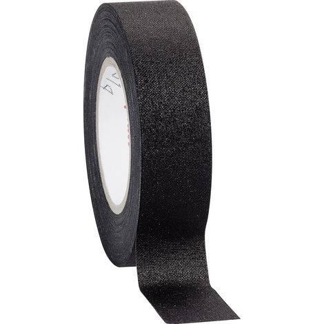Coroplast 16781 Gewebeklebeband schwarz 19 mm x 10 m