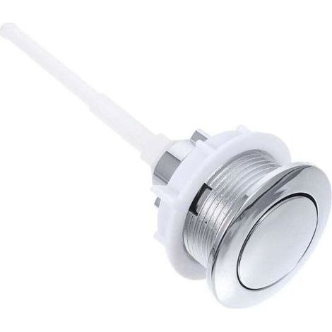 pair Bouton de toilette rond de remplacement, 1 pièce, bouton de réservoir d'eau, interrupteur de toilette durable, toilettes (1/4)