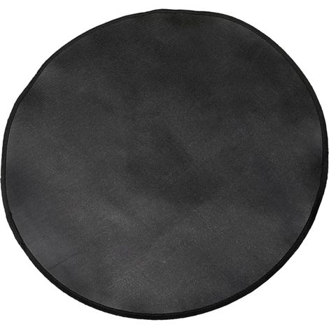 Tapis anti-feu noir de 91 cm (36 pouces) (1/5)