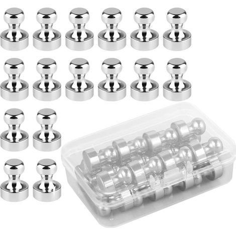 24 potenti magneti, 12x16 mm, magneti al neodimio, magneti da frigorifero, magneti per lavagna magnetica, piccoli magneti potenti (1/5)
