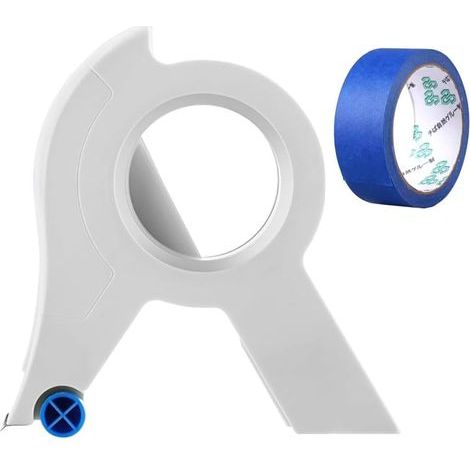 Masking tape cutting tool for interior decoration, masking tape dispenser, simple sewing machine (blue) (1/5)