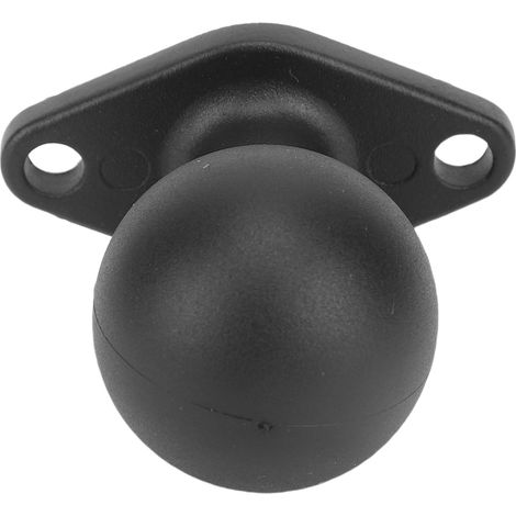 Embase à rotule diamantée compatible avec support RAM Mount, en alliage d'aluminium et caoutchouc, pour rotule de 1,5 pouce avec plaque diamantée. (1/5)