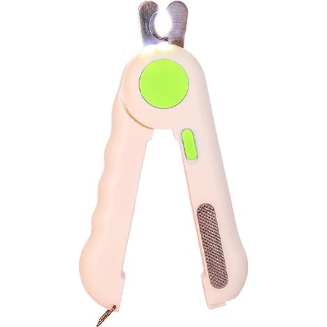 Coupe-ongles LED pour animaux, outil de nettoyage pour animaux, LED verte brillante (1/5)