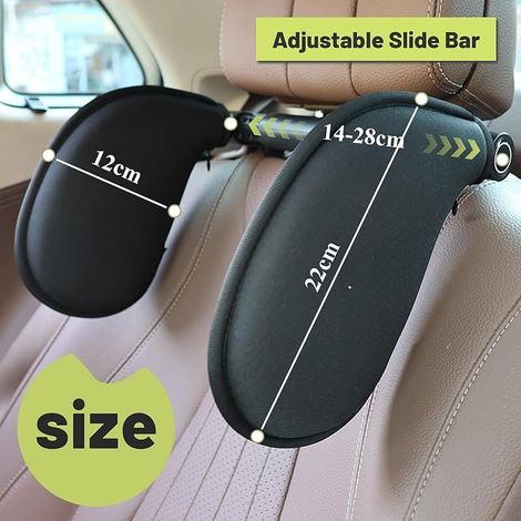Auto-Kopfstütze, Kopfstütze fürs Auto, Kinder-Auto-Kopfstütze, Kopfstützen mit weichem Memory-Schaum für Kinder und Erwachsene, zum Schlafen im Auto und auf Reisen (1/5)