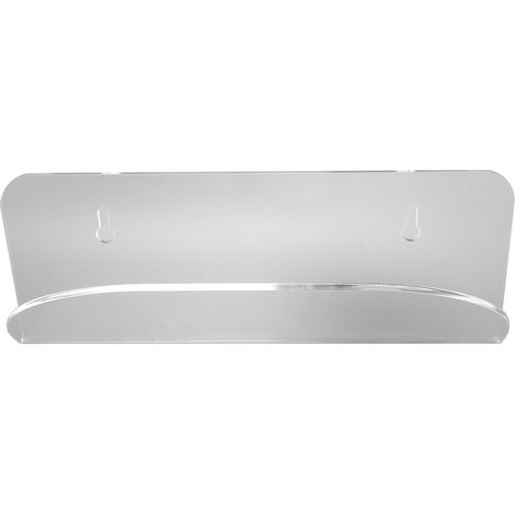 Support mural pour skateboards, cintre en acrylique transparent, rangement pour planches et longboards. (1/5)