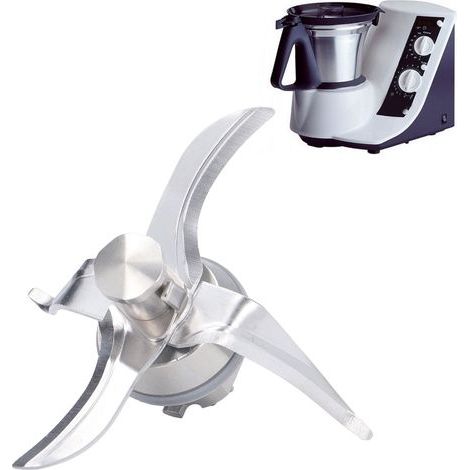 Lame de mixeur en acier inoxydable trempé pour Thermomix TM21 Vorwerk - Pièce de rechange durable (1/5)