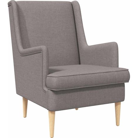 Sessel Taupe Stoff vidaXL