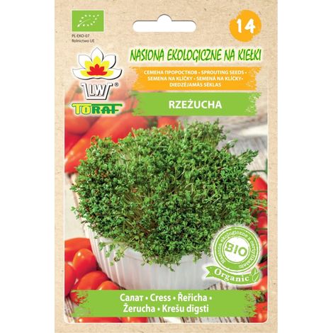 Semi di crescione biologici da germogliare - 20 g