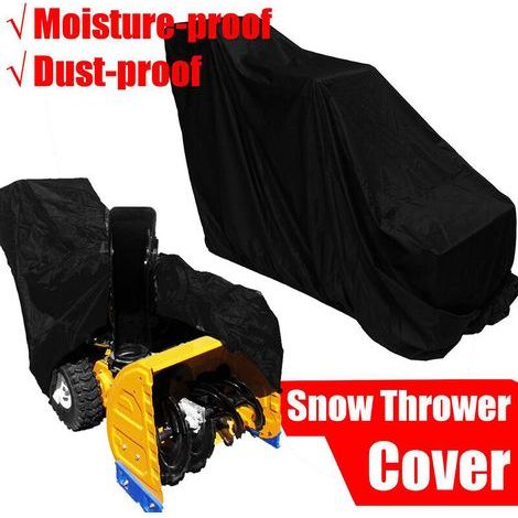Housse pour souffleuse à neige en tissu Oxford 210D, 153 x 84 x 115/64 cm, imperméable