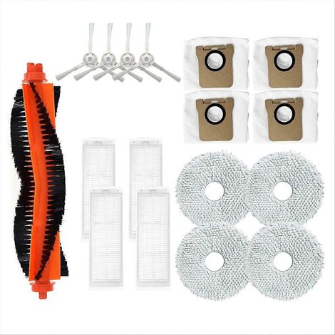 M30 Pro Seitenbürste + HEPA-Filter + Wischmopp für Saugroboter, komplettes Wartungsset, kompatible Ersatzteile, Zubehör, effiziente Bodenreinigung, 3-in-1-Packung (1/5)