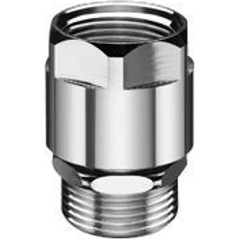 Diffuseur de tuyau 1/2 pouce, chromé (1/2)