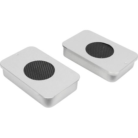 Poêle à alcool portable en acier inoxydable, 2 pièces, pour barbecue et camping - léger et résistant au feu (1/5)