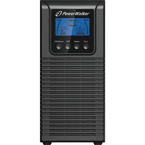 PowerWalker VFI 1000 TGS Double conversion (en ligne) 1 kVA 900 W 3 prises CA (1/3)
