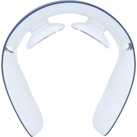 USB-wiederaufladbarer Mini-Holo-Pulstherapie-Massagekragen für Schultern, Blau (1/5)