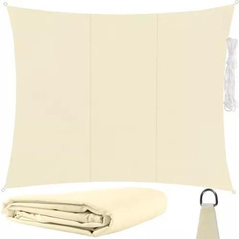 Gardlov Sonnensegel Beige 3x4 Meter Modern