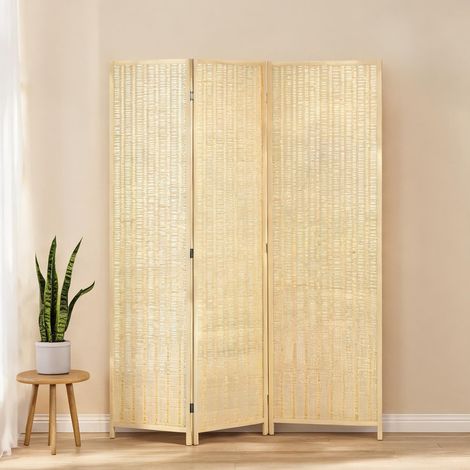 Décoration murale pliable en bambou 180 x 1,4 x 180 cm (1/5)