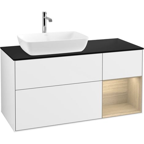 Villeroy & Boch F812PCGF Meuble sous-lavabo Finion F81 (1/2)