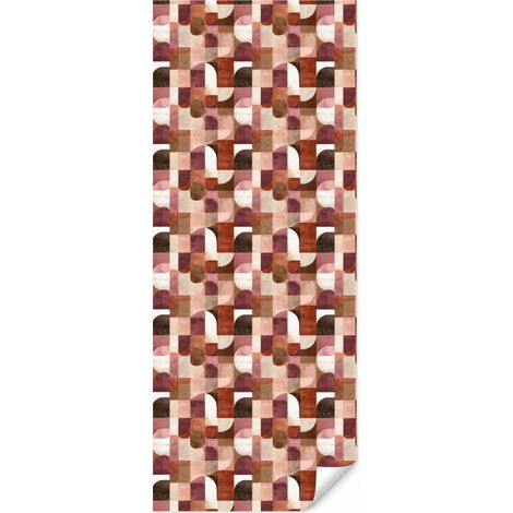 Carta da Parati Geometria - Moderno - Retrò 120x300 cm (1/5)