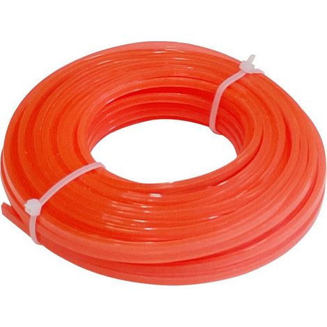 Globex Filo Quadrato Per Decespugliatore Extreme (Bobina) Col. Arancione Mm. 3,3X190 Mt. (1/2)