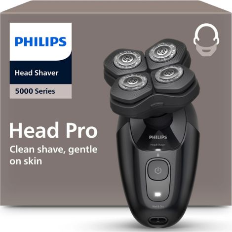 RASOIR TÊTE SÉRIE 5000 60MIN D'AUTONOMIE POCHETTE SOUPLE PHILIPS - HS5980.15 (1/3)