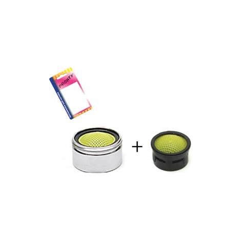 AERATORE MASCHIO + FILTRO DI RICAMBIO PER RUBINETTI IN BLISTER- - in bl. pz.1+1 - 12 blister