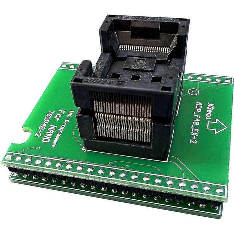 Adaptador programador Adp F48-2 Tsop48 T48 para grabación de Nand-dt (1/5)