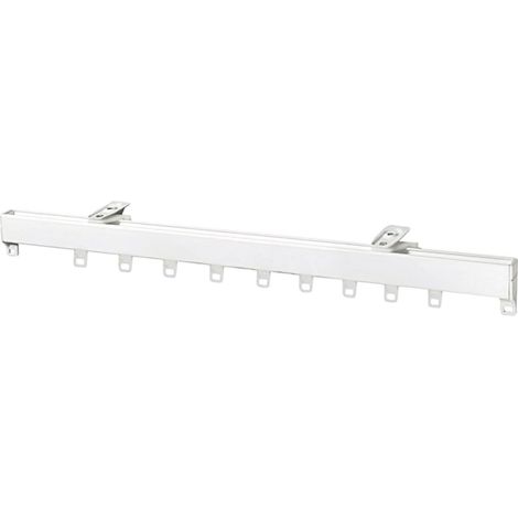 Riel Aluminio P950 Sin Cordon 1,50 Metros Blanco