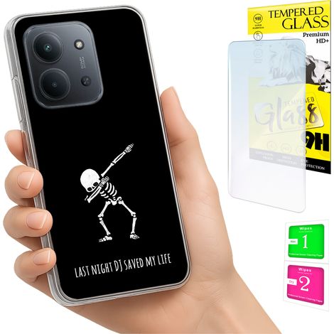 Funda para Xiaomi Redmi 15C 5G 173mm / Poco C85, cubierta trasera de cristal (1/5)