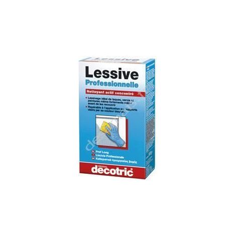 Lessive professionnelle 500g Decotric