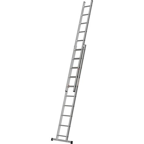 Handschiebeleiter, Länge eingefahren 2.87m / ausgefahren 4.83m - 700462099