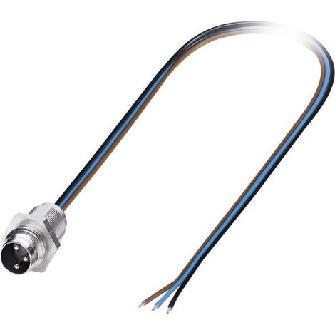Phoenix Contact 1500334 Sensor-/Aktor-Einbausteckverbinder M8 Stecker, Einbau Polzahl Sensoren: 3 1 (1/3)