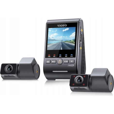 Registratore di tracciamento GPS Viofo A329S a 3 canali (1/3)