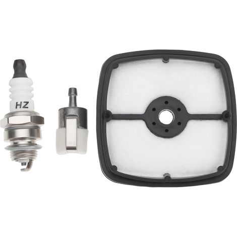 Filtre à Air Et Carburant pour Tondeuse à Gazon 3 Pièces avec Kit d'entretien de Bougie D'allumage BPMR8Y Compatible avec Echo GT222ES (1/5)