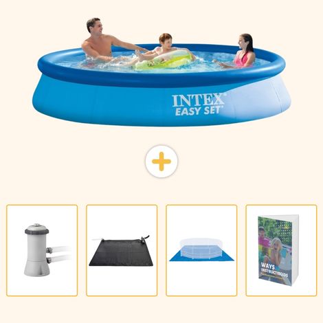 Intex Piscine Easy Set Ronde - 366x76 cm - 5-pièces SCB110 (1/5)