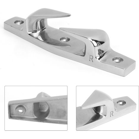Taquet d'amarrage creux en acier inoxydable de 152 mm (6 pouces) pour étrave droite - Pièces pour la navigation de plaisance (1/5)