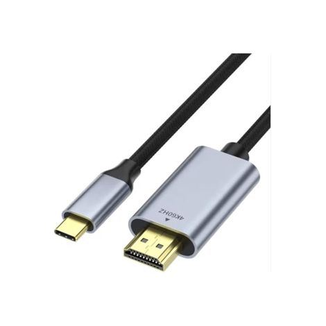 Câble adaptateur USB-C vers HDMI haute vitesse 1,8 m, liaison vidéo 4K
