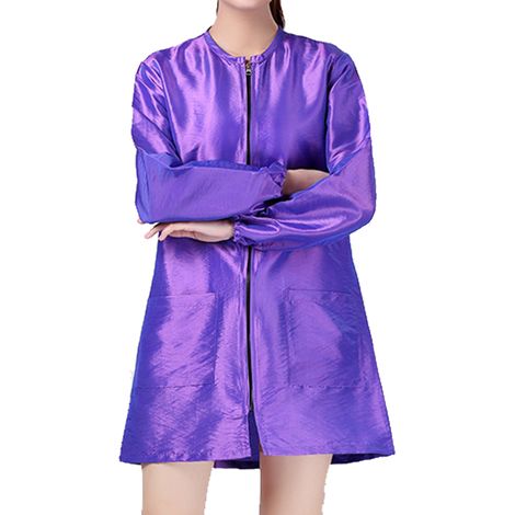 Smock Coiffeur - Blouse Professionnelle Imperméable pour Coiffure - Taille S M L - Pour Stylistes Coiffure et Toilettage Canin (1/5)