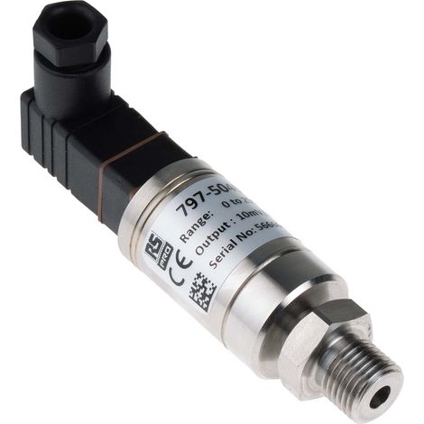Capteur de pression, Relative 250bar max, pour Air, Gaz, Liquide Hydraulique, Liquide, Eau, G1/4, 312 V c.c., ( Prix pour 1 ) (1/3)