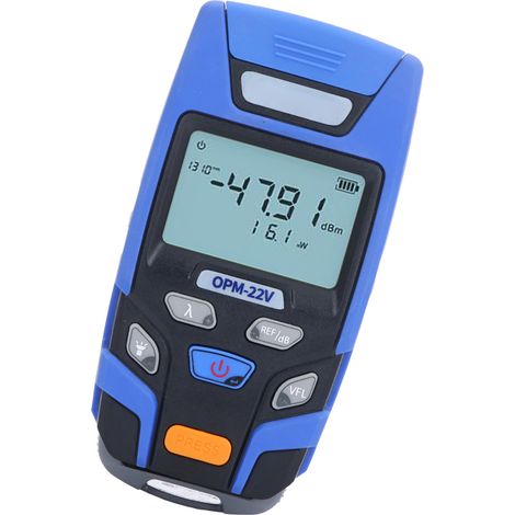 Testeur de fibre optique universel avec mesure de séquence de câble réseau, interface 2,5mm, puissance optique -50 à +26dBm (1/5)