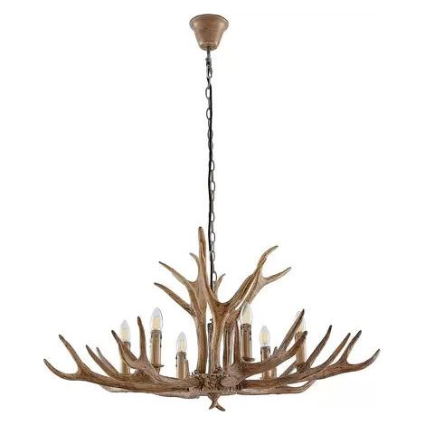 [GEBRAUCHT] B-Ware Lindby Tejask Hängelampe Geweih Hängeleuchte Pendelleuchte Deckenlampe Lampe (1/2)