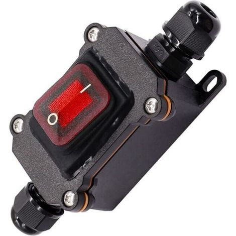 Interrupteur étanche - IP67 - 12V DC - 20A - Haute Intensité (1/4)