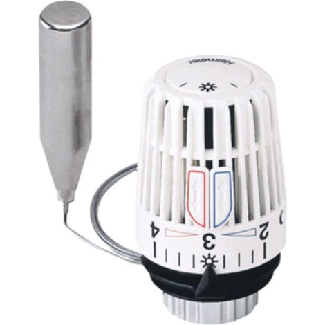 HEIMEIER Tête thermostatique K Sonde à distance, blanc, avec position zéro, 7002-00.500 (1/4)