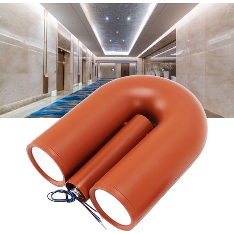 Moderne skandinavische Wandleuchte, U-förmige dekorative Wandleuchte, künstlerische Wandleuchte für Flur oder Hotelzimmer, orange (1/5)