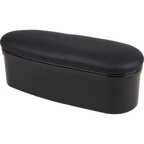 Accoudoir de voiture, support de coude de porte de voiture, coussins universels pour coudes (noir)