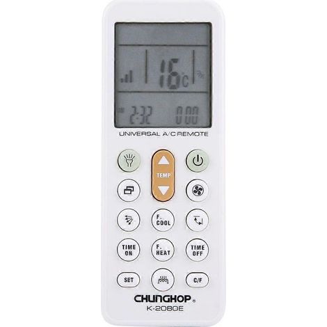 CHUNGHOP K-2080E Universelle LCD-Fernbedienung für Klimaanlagen (1/3)