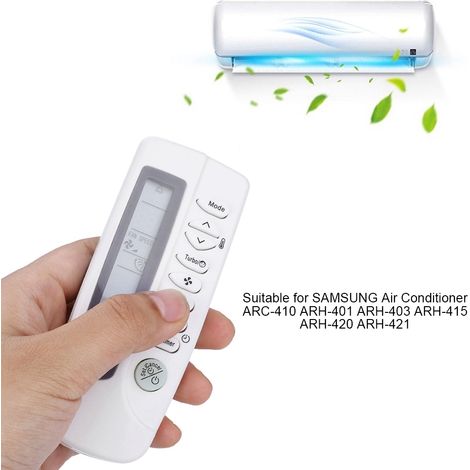 Télécommande Universelle pour Climatiseur Samsung Modèles ARC-410, ARH-401, ARH-403 (1/5)