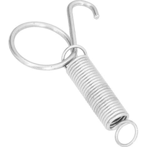 Ressort de Cage de Lapin, Crochet de Ressort de Porte de Cage de 100 Pièces Crochet de Loquet de Ressort de Doigt en Métal pour la Fixation D'équipement Agricole de Porte de Cage de Lapin (1/5)