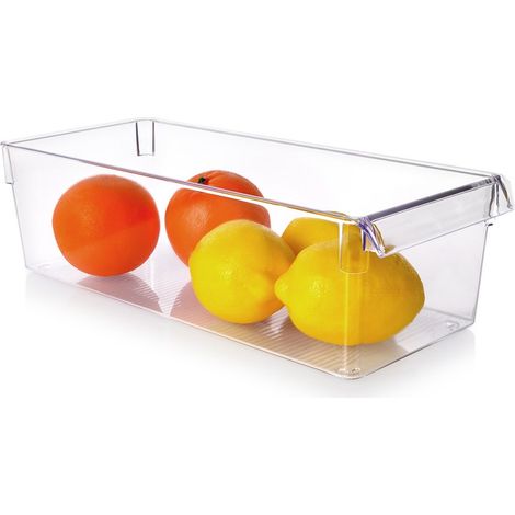 Kühlschrank-Organizer, Küchenbehälter für Lebensmittel, 36 x 15 x 10 cm (1/4)